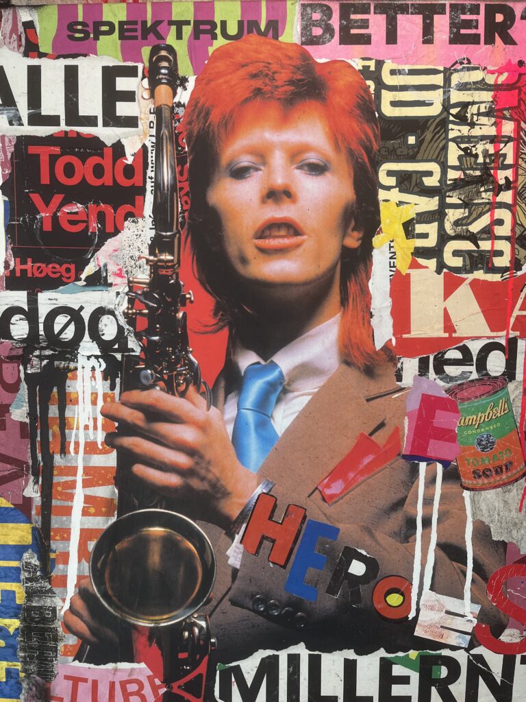 David Bowie - Ziggy Stardust Art Print By Alf P. Printet on 240 grams Premium Quality Art Print 70cm x 50cm - Order your Punk Pop Art Print By Alf P